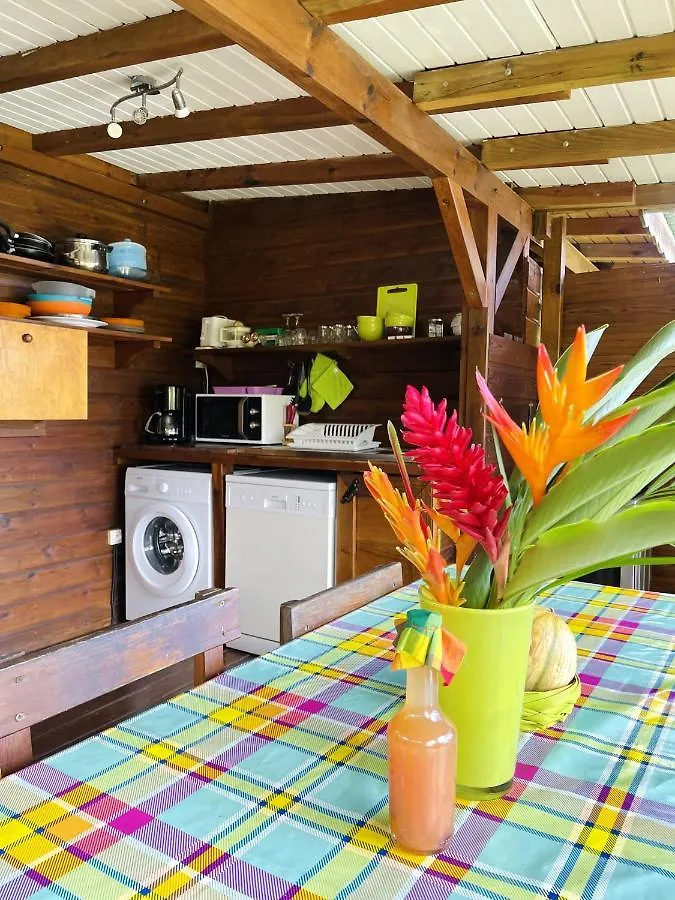 Maison De 2 Chambres Avec Vue Sur La Mer Piscine Partagee Et Terrasse A Deshaies A 1 Km De La Plage 0*,  Guadeloupe