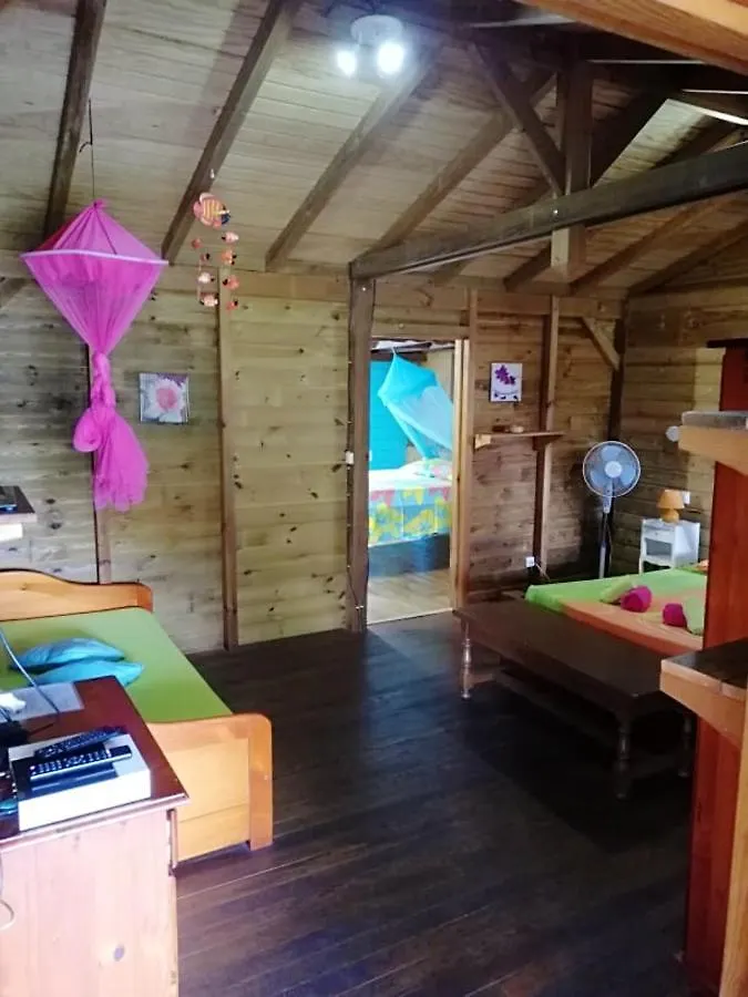Prázdninový dům Maison De 2 Chambres Avec Vue Sur La Mer Piscine Partagee Et Terrasse A Deshaies A 1 Km De La Plage Guadeloupe