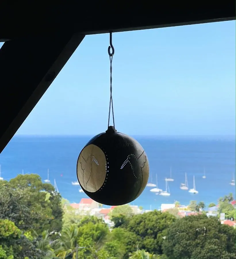 Prázdninový dům Maison De 2 Chambres Avec Vue Sur La Mer Piscine Partagee Et Terrasse A Deshaies A 1 Km De La Plage